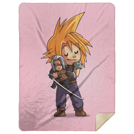 Blankets Pink / One Size Cloud Sephiroth 60x80 Sherpa Blanket