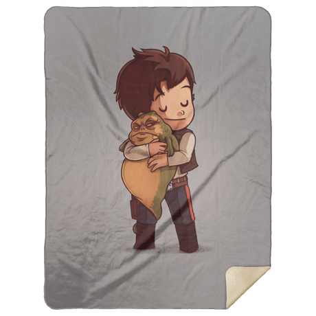 Blankets Gray / One Size Han Solo 60x80 Sherpa Blanket