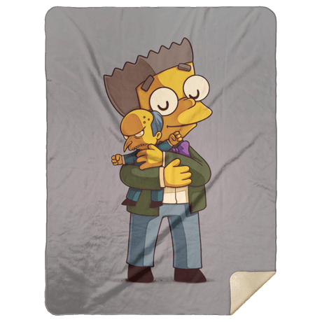Blankets Gray / One Size Smithers 60x80 Sherpa Blanket