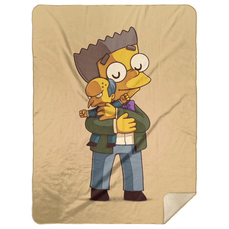 Blankets Tan / One Size Smithers 60x80 Sherpa Blanket