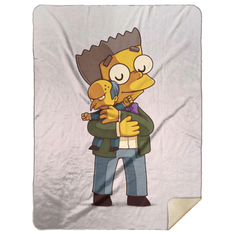 Blankets White / One Size Smithers 60x80 Sherpa Blanket