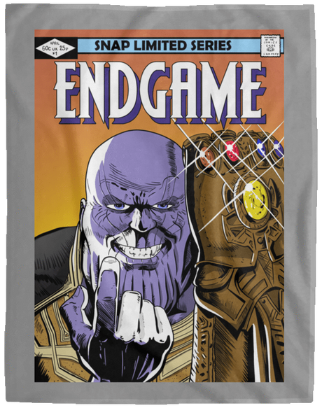 Blankets Gray / One Size Thanos Endgame 60x80 MicroFleece Blanket