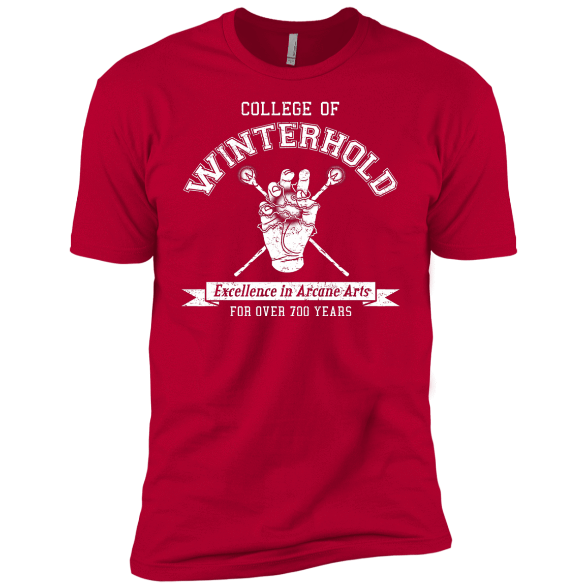 Boys_Premium T-Shirts Red / YXS College of Winterhold Boys Premium T-Shirt