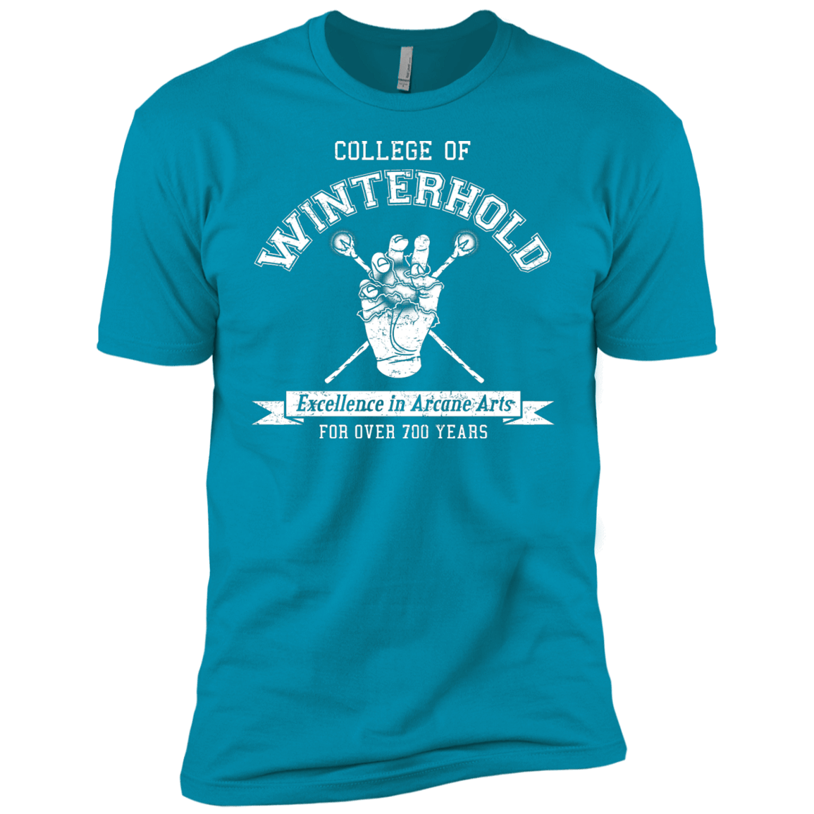 Boys_Premium T-Shirts Turquoise / YXS College of Winterhold Boys Premium T-Shirt