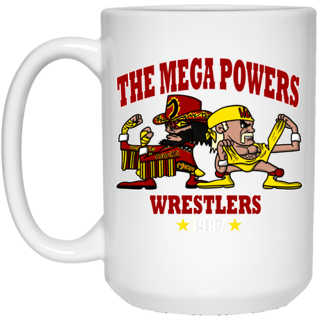 Drinkware White / One Size The Mega Powers 15oz Mug