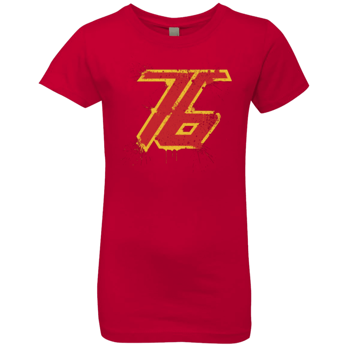 Girls_T-Shirts Red / YXS Soldier 76 Girls Premium T-Shirt SK