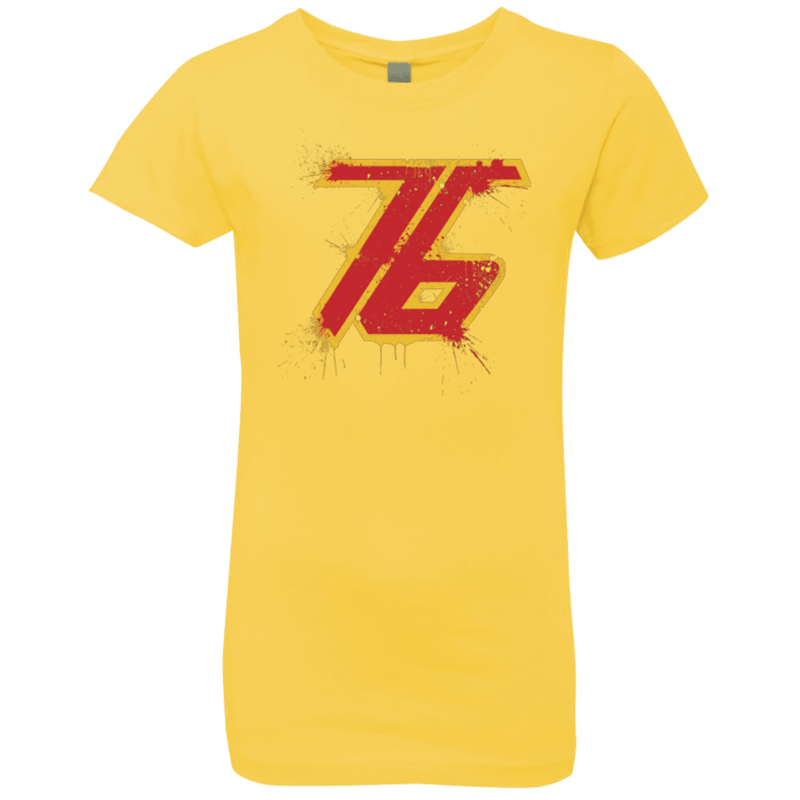 Girls_T-Shirts Vibrant Yellow / YXS Soldier 76 Girls Premium T-Shirt SK