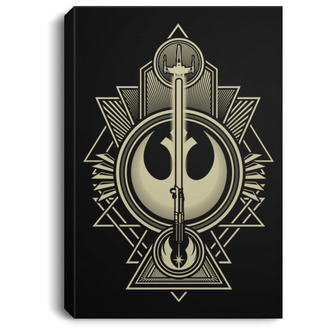 Housewares Black / 8" x 12" Alliance Association Premium Portrait Canvas