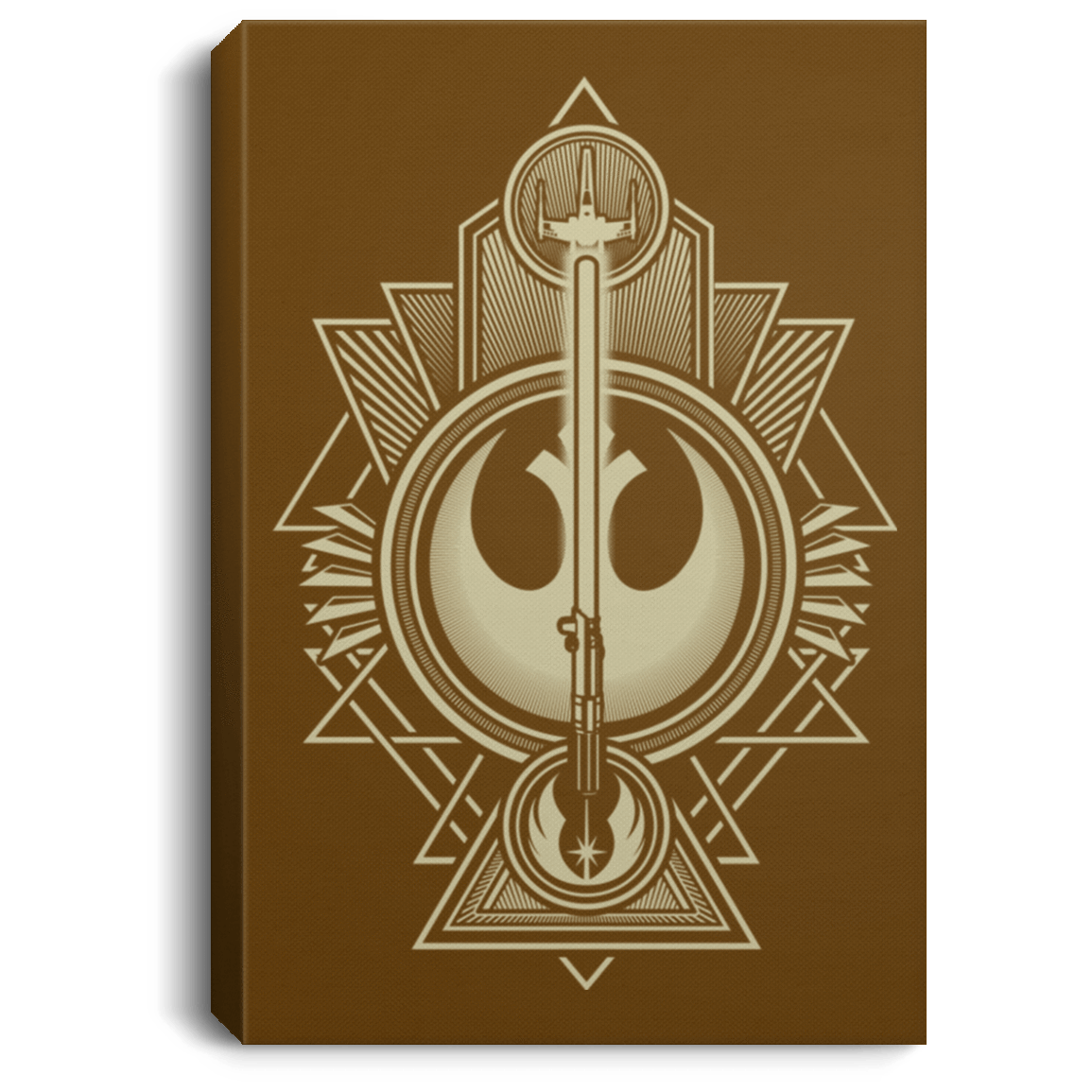 Housewares Brown / 8" x 12" Alliance Association Premium Portrait Canvas