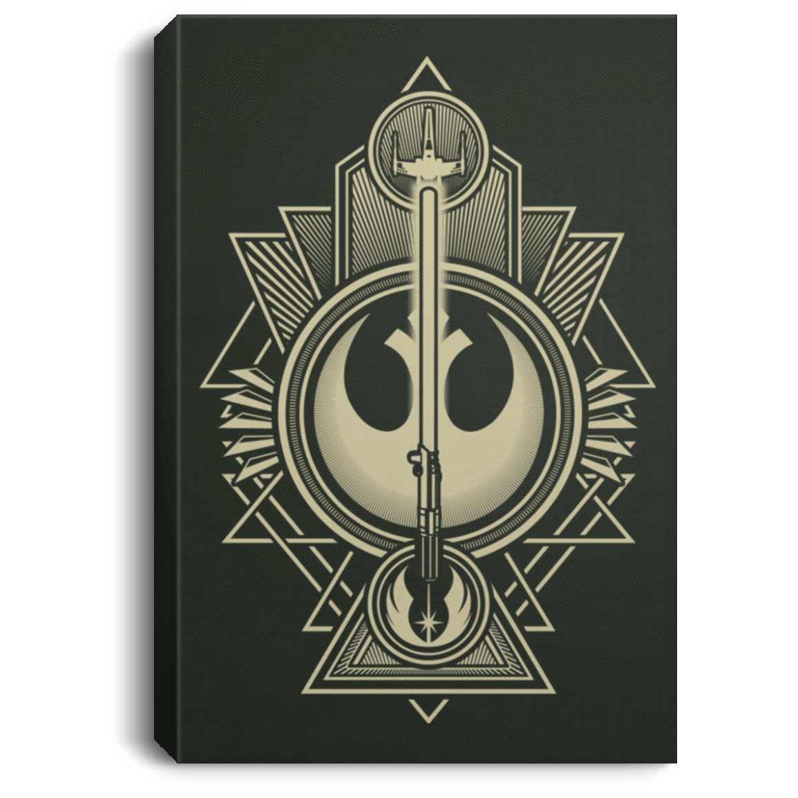 Housewares Forest / 8" x 12" Alliance Association Premium Portrait Canvas