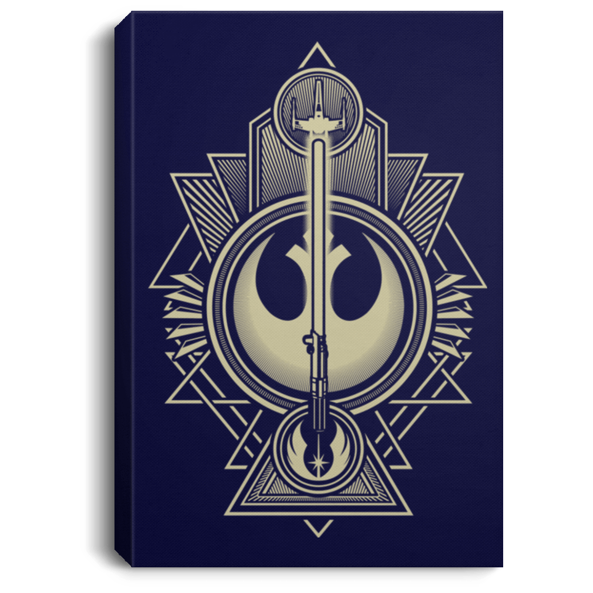 Housewares Navy / 8" x 12" Alliance Association Premium Portrait Canvas