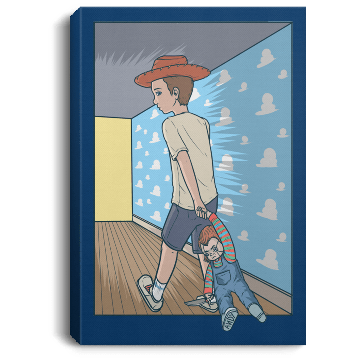 Housewares Royal / 8" x 12" Andy's New Toy Premium Portrait Canvas