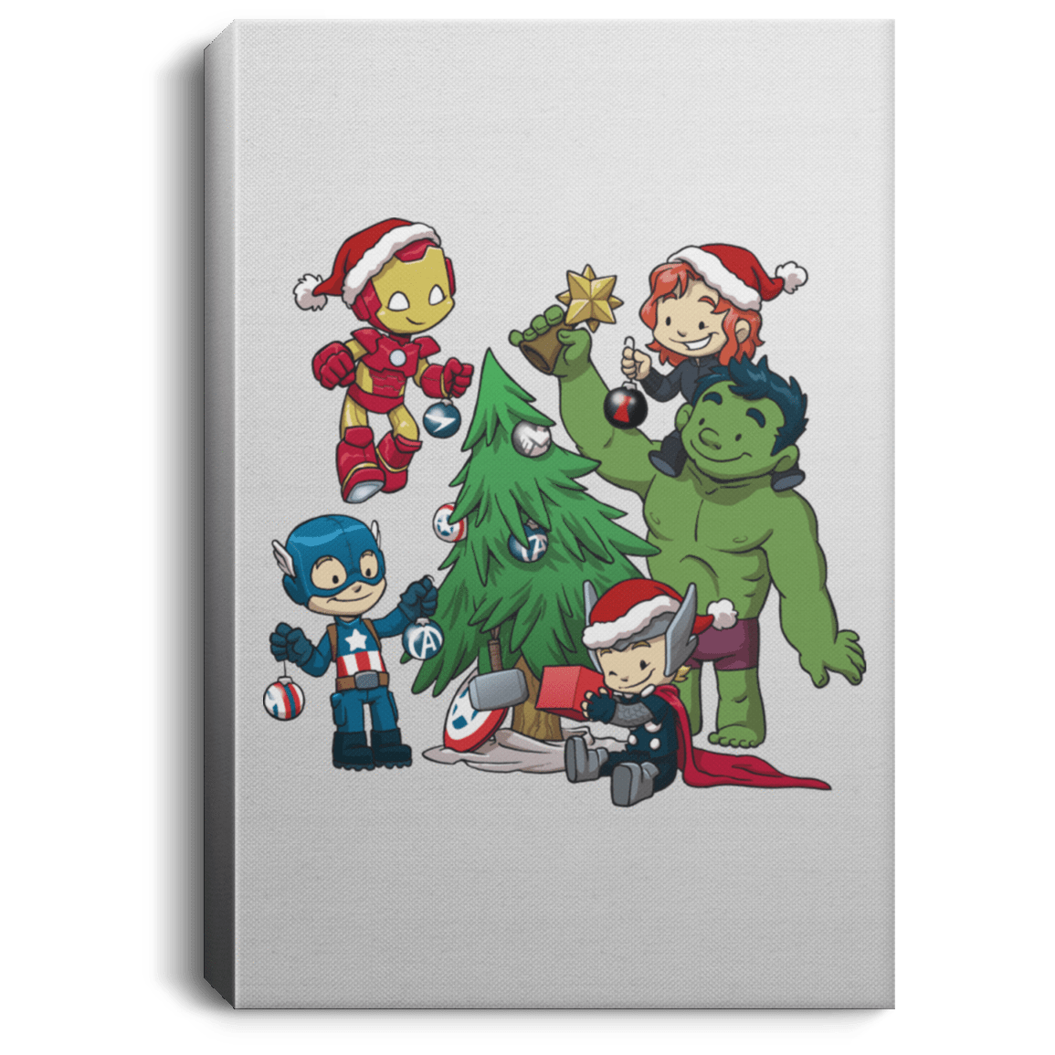 Housewares White / 8" x 12" Avenger Tree Premium Portrait Canvas