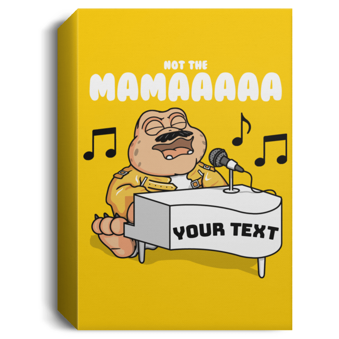 Housewares Athletic Gold / 16" x 24" Baby Mercury Personalized Portrait Canvas