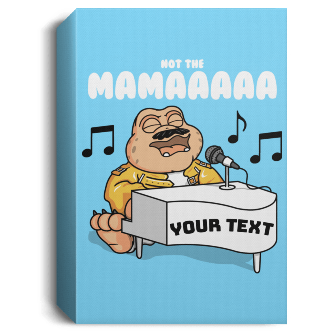 Housewares Columbia Blue / 16" x 24" Baby Mercury Personalized Portrait Canvas