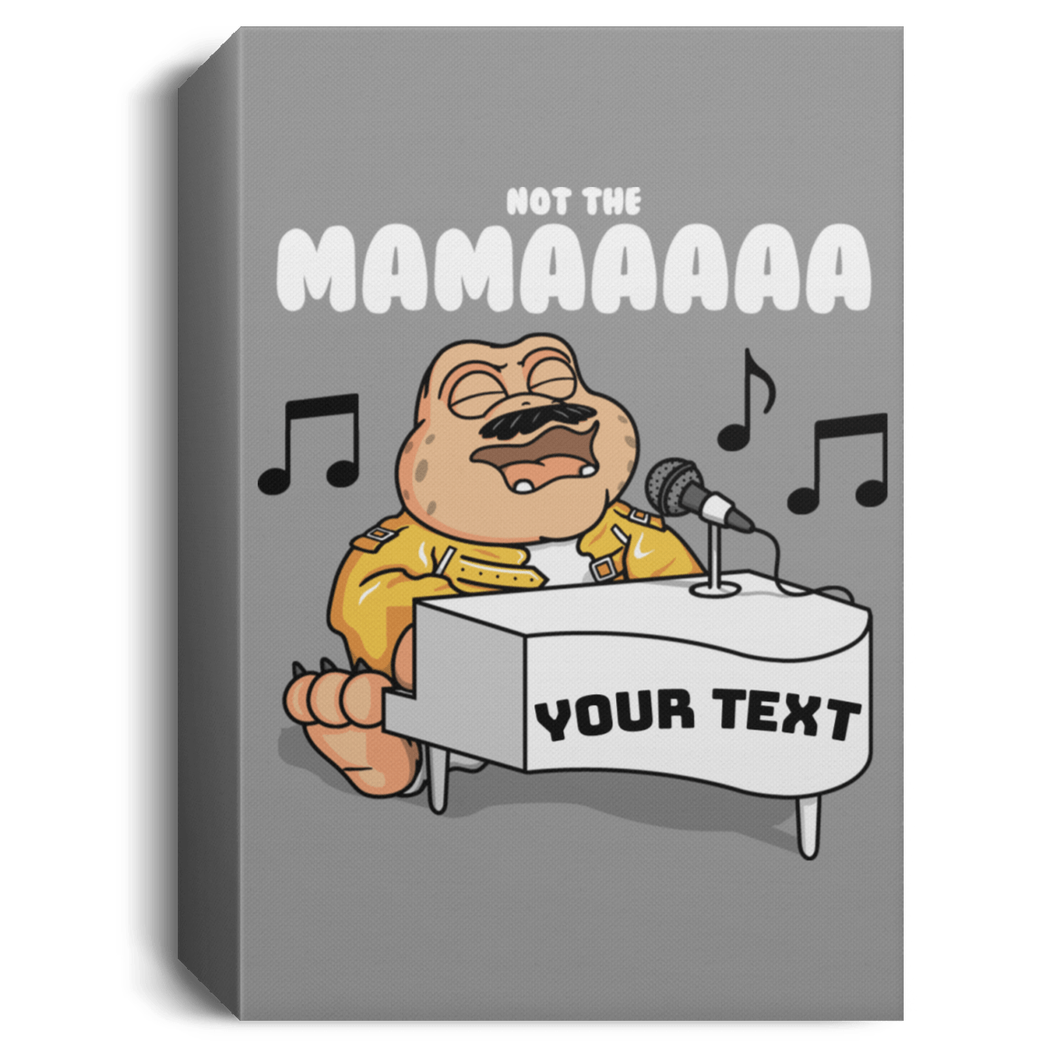 Housewares Gray / 16" x 24" Baby Mercury Personalized Portrait Canvas