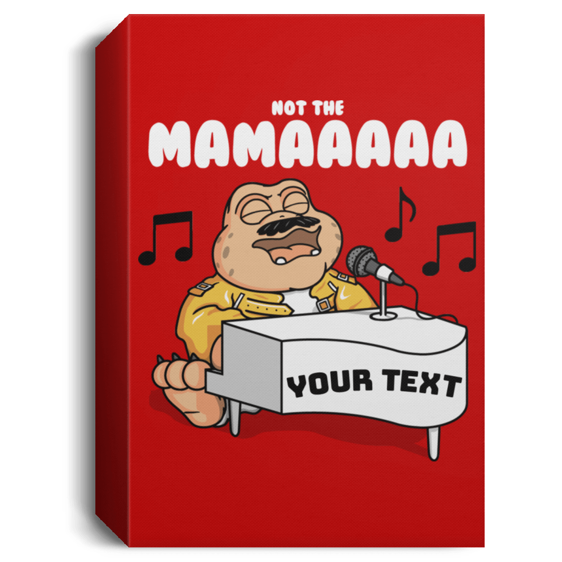 Housewares Red / 16" x 24" Baby Mercury Personalized Portrait Canvas