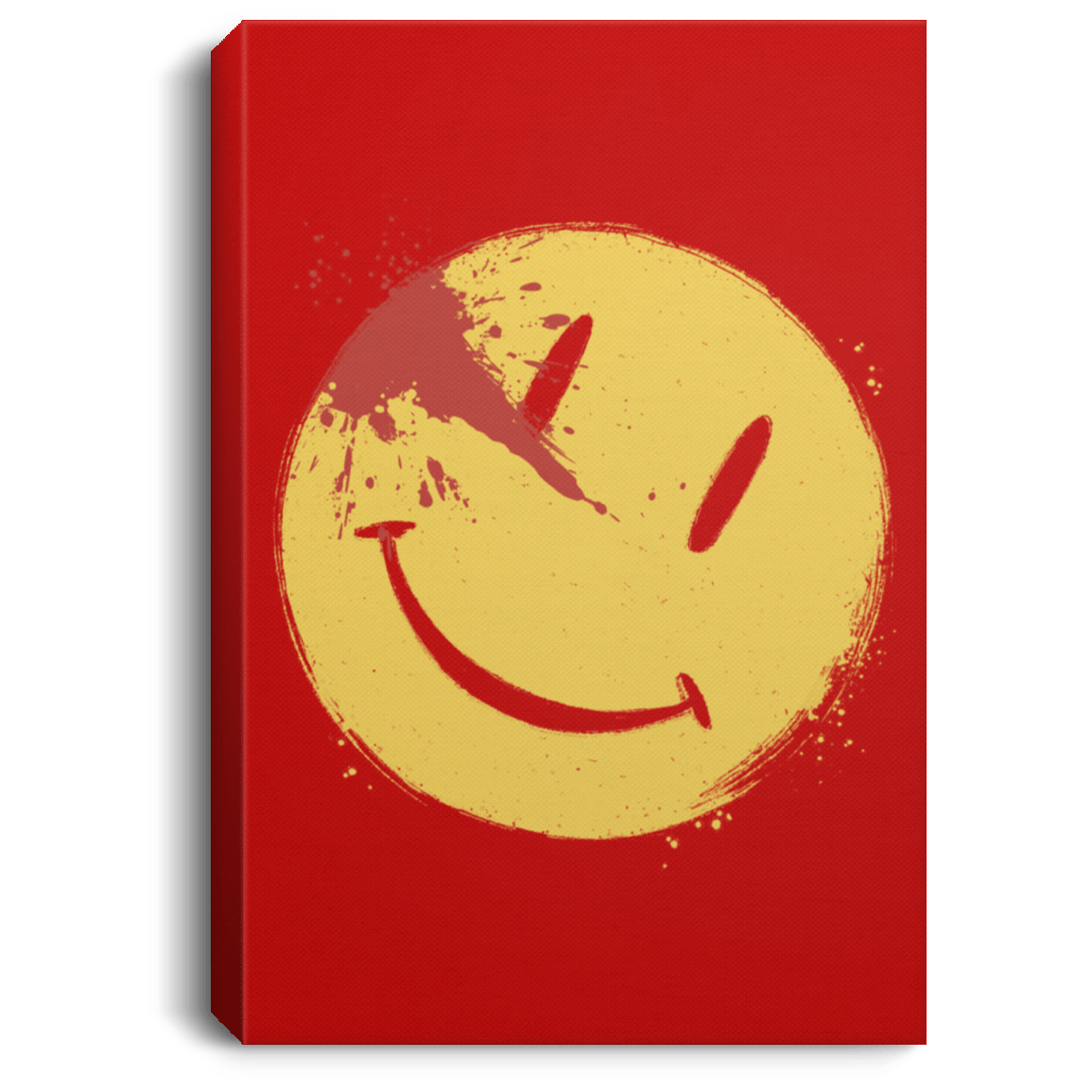 Housewares Red / 8" x 12" Bloody Smile Premium Portrait Canvas