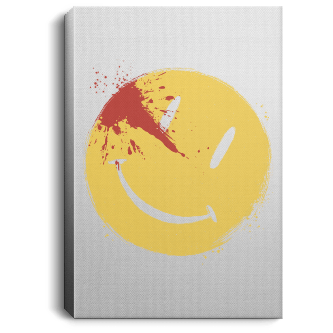 Housewares White / 8" x 12" Bloody Smile Premium Portrait Canvas