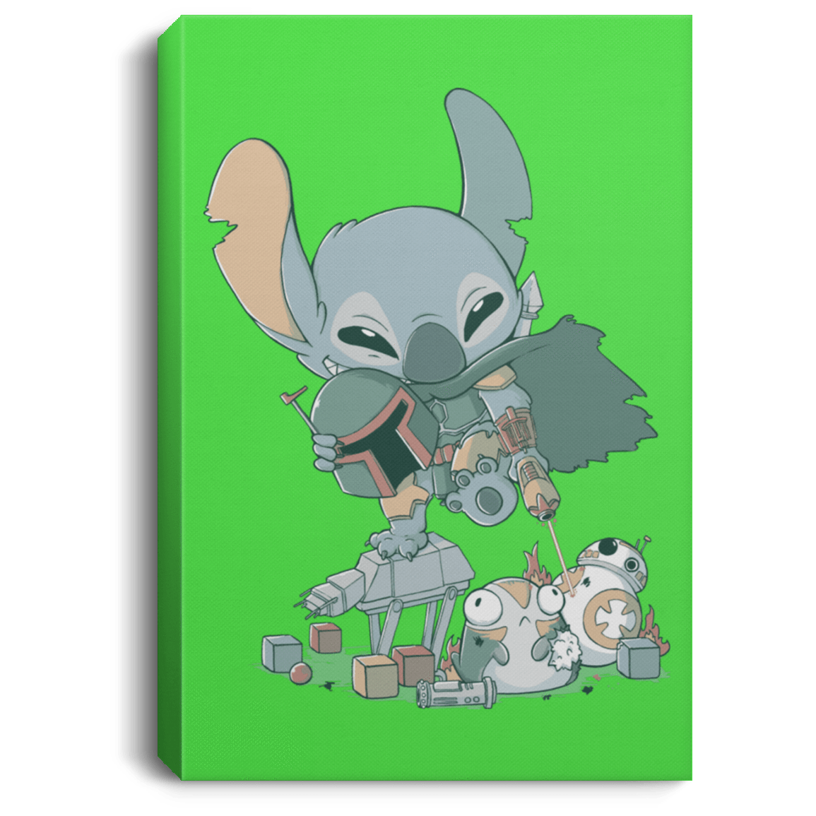 Housewares Kelly / 8" x 12" Boba Stitch Premium Portrait Canvas