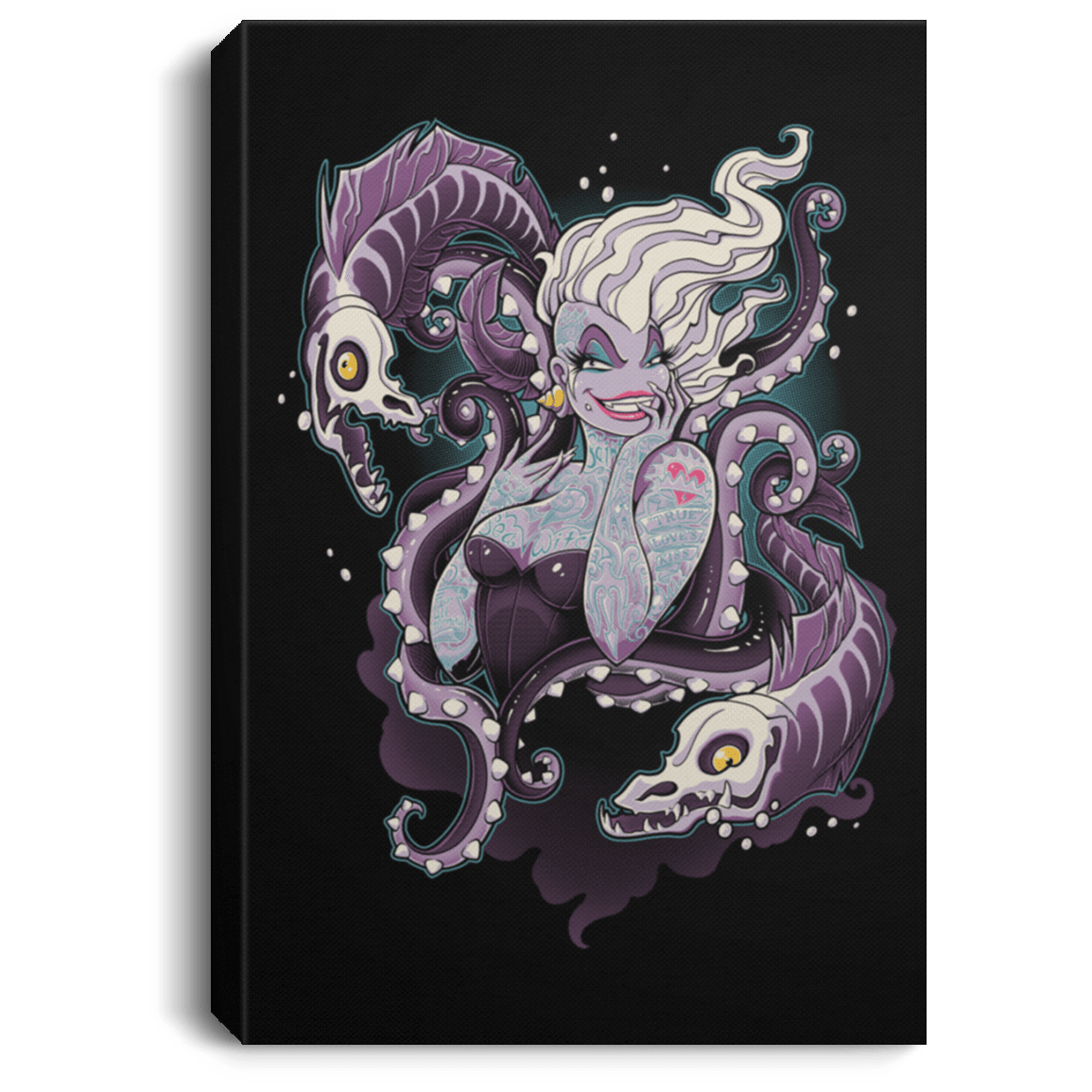 Housewares Black / 8" x 12" Body Language Premium Portrait Canvas