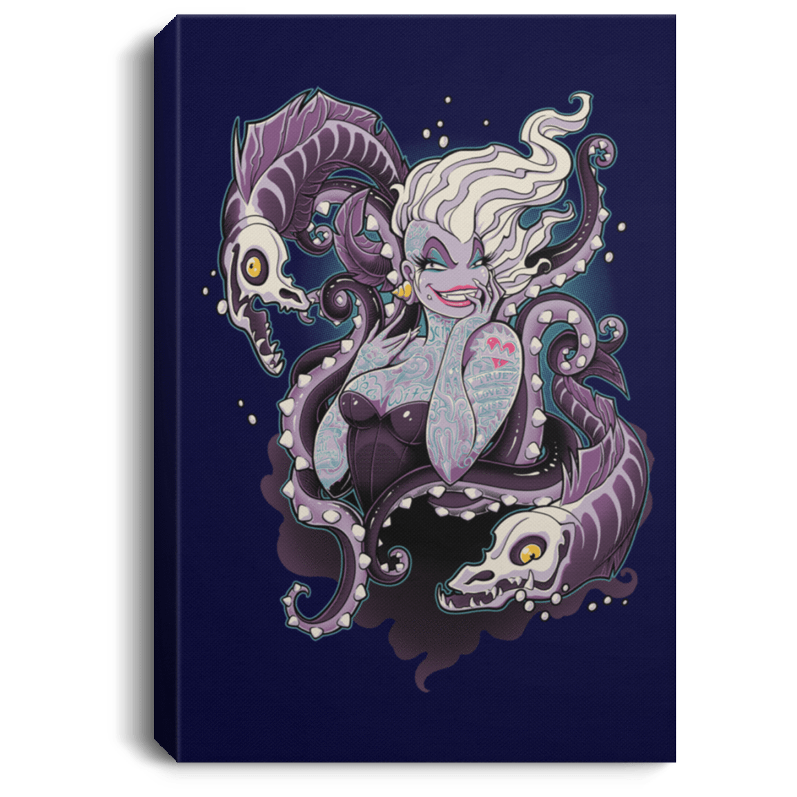 Housewares Navy / 8" x 12" Body Language Premium Portrait Canvas