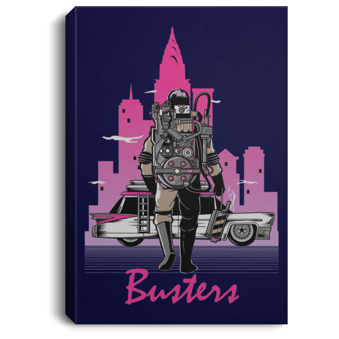 Housewares Navy / 8" x 12" BUSTERS DRIVE Premium Portrait Canvas