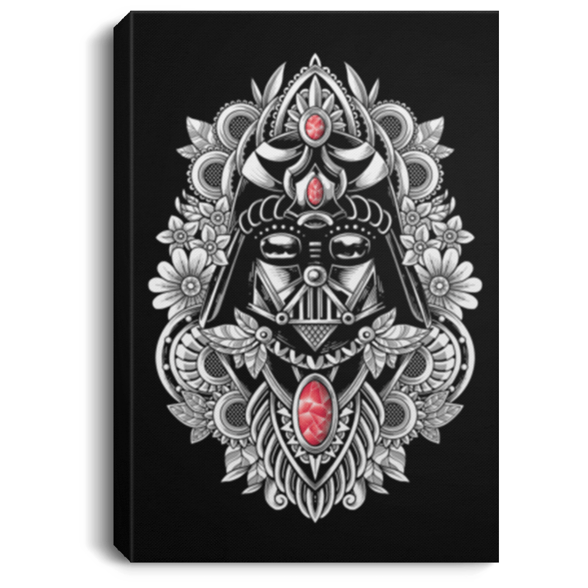 Housewares Black / 8" x 12" Dark Spirit Premium Portrait Canvas