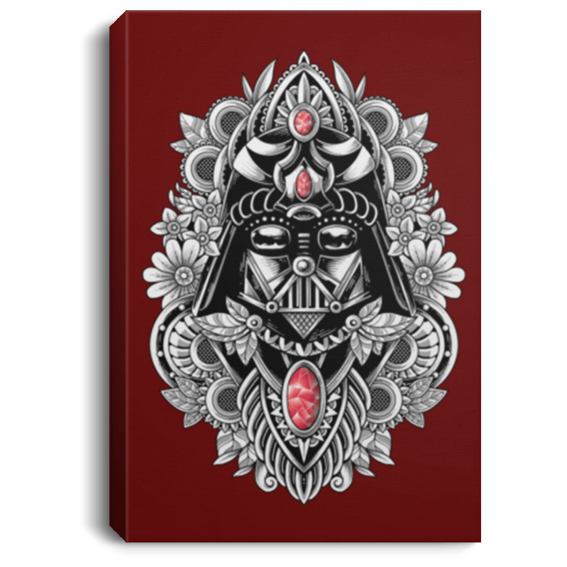 Housewares Maroon / 8" x 12" Dark Spirit Premium Portrait Canvas