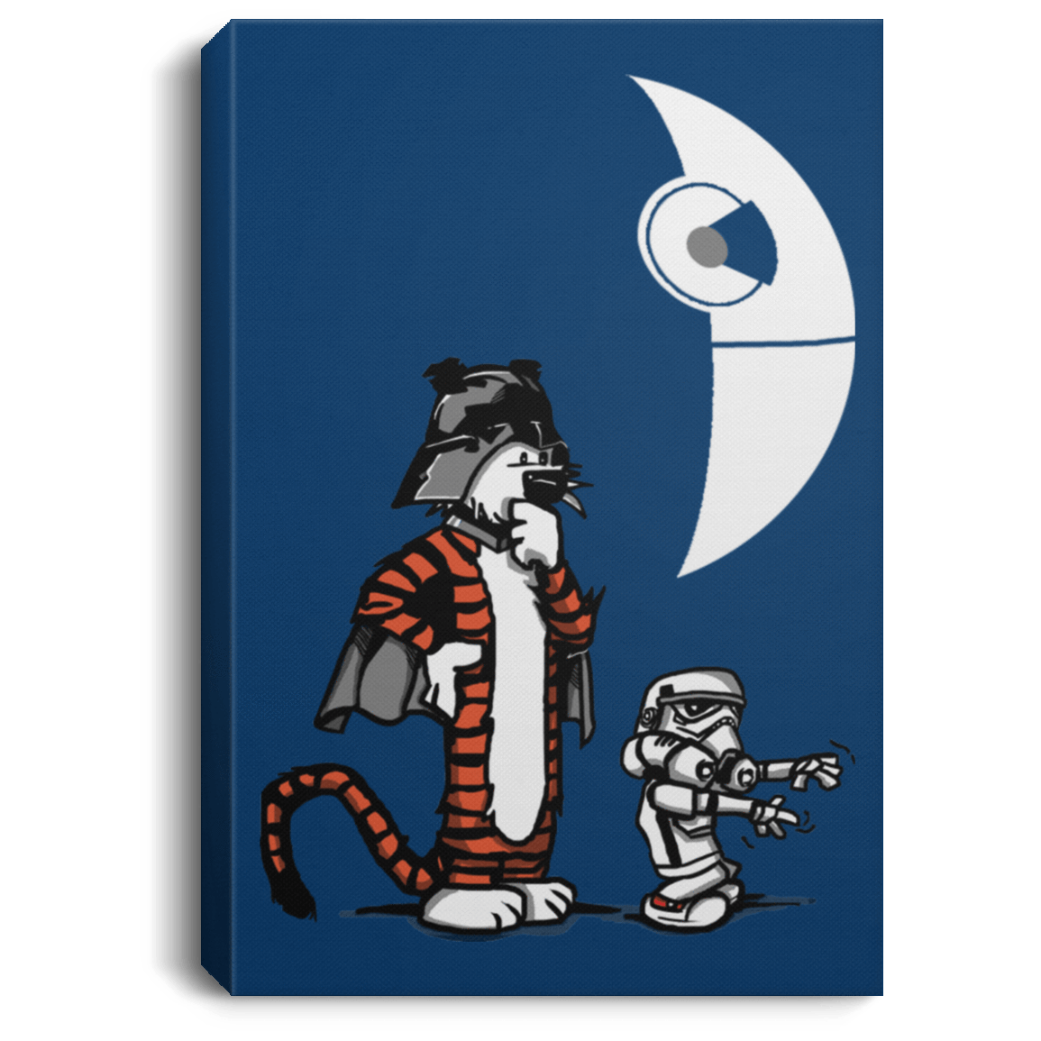 Housewares Royal / 8" x 12" Darth Hobbes & Calvin Trooper Premium Portrait Canvas