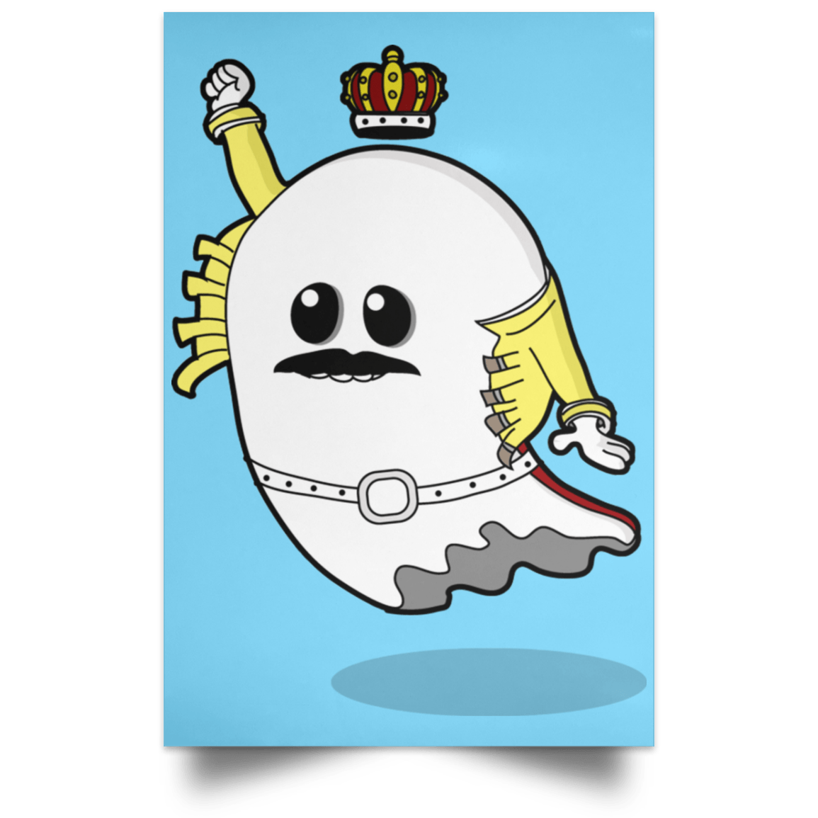 Housewares Columbia Blue / 12" x 18" Deady Mercury Portrait Poster