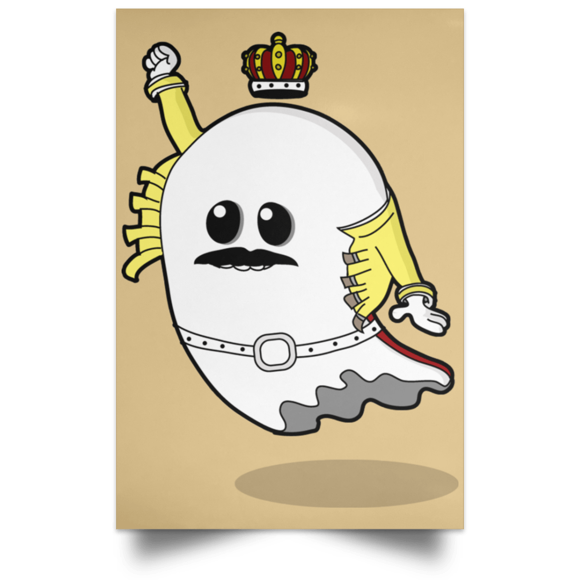 Housewares Tan / 12" x 18" Deady Mercury Portrait Poster