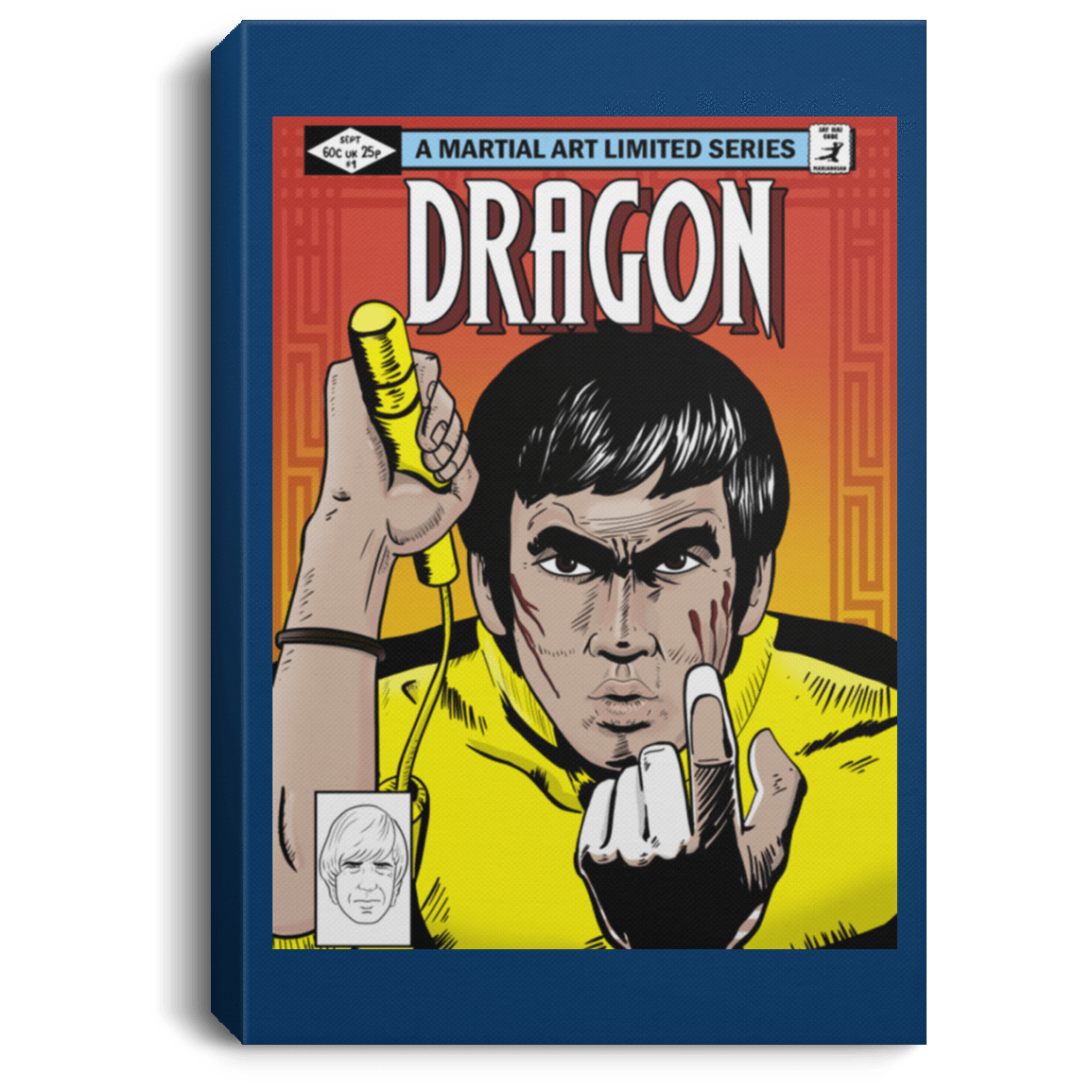 Housewares Royal / 8" x 12" Dragon Premium Portrait Canvas