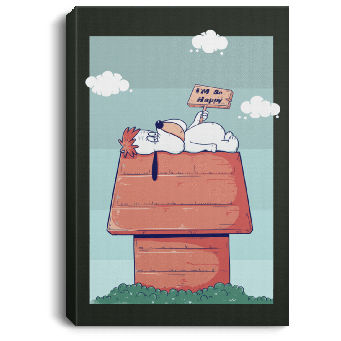 Housewares Forest / 8" x 12" Droopy Premium Portrait Canvas