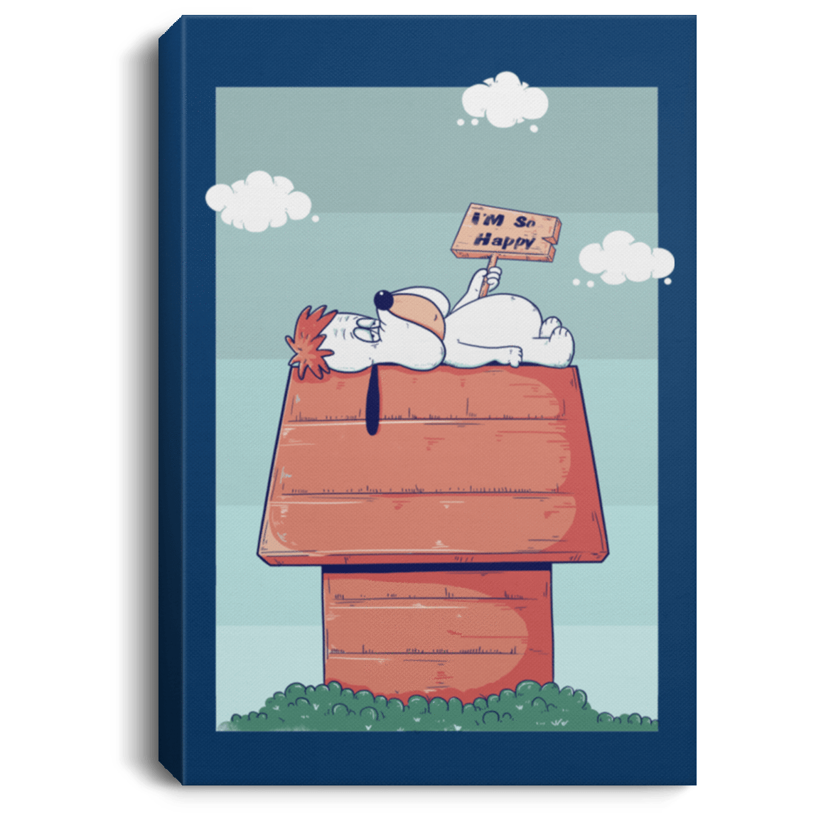 Housewares Royal / 8" x 12" Droopy Premium Portrait Canvas