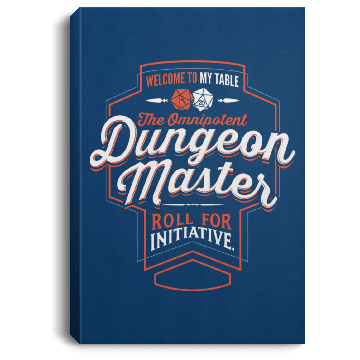 Housewares Royal / 8" x 12" Dungeon Master Premium Portrait Canvas