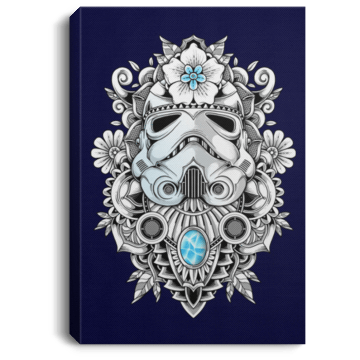 Housewares Navy / 8" x 12" Elite Soldier Premium Portrait Canvas