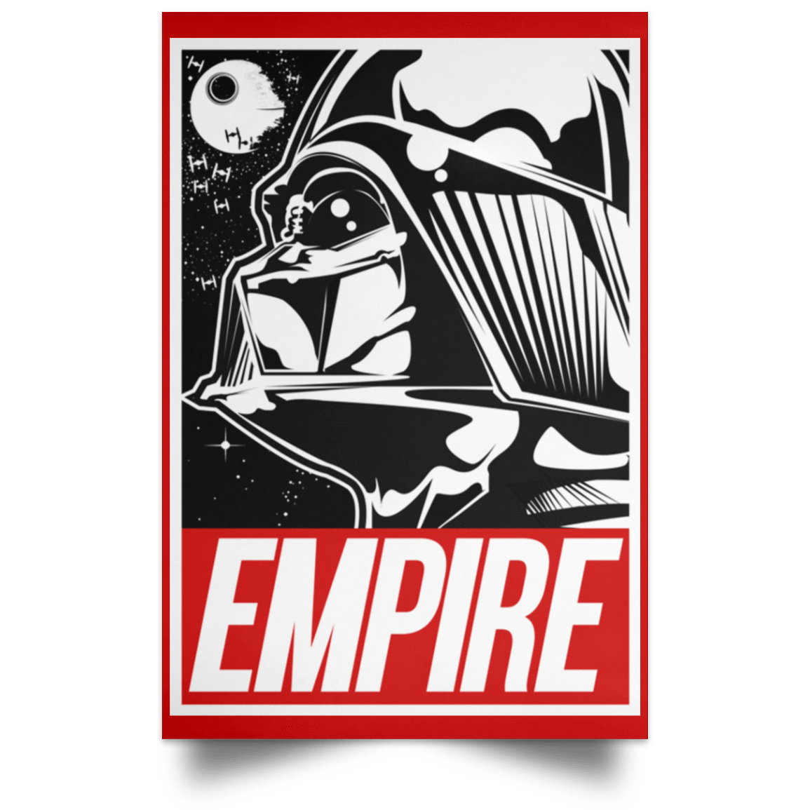 Housewares Red / 12" x 18" EMPIRE Portrait Poster