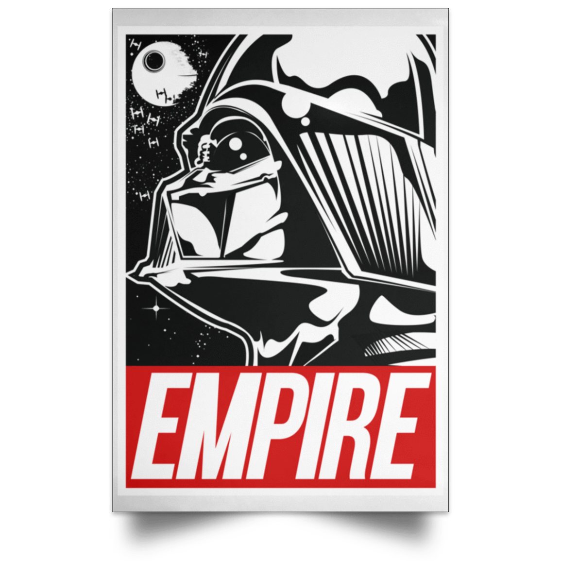 Housewares White / 12" x 18" EMPIRE Portrait Poster