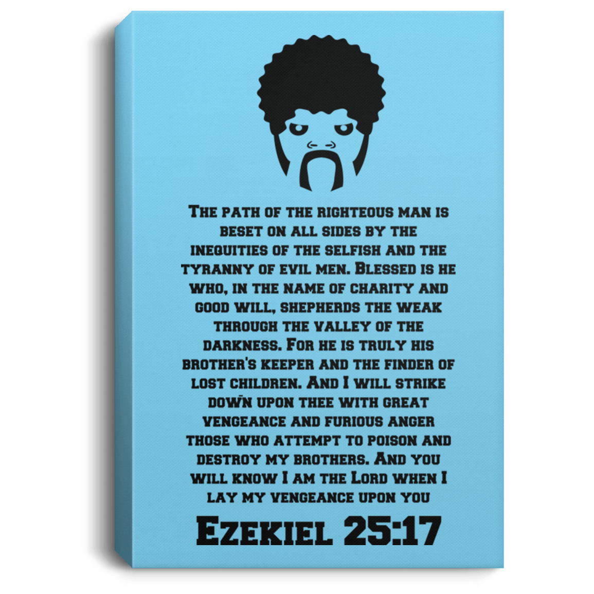 Housewares Columbia Blue / 8" x 12" Ezekiel Premium Portrait Canvas
