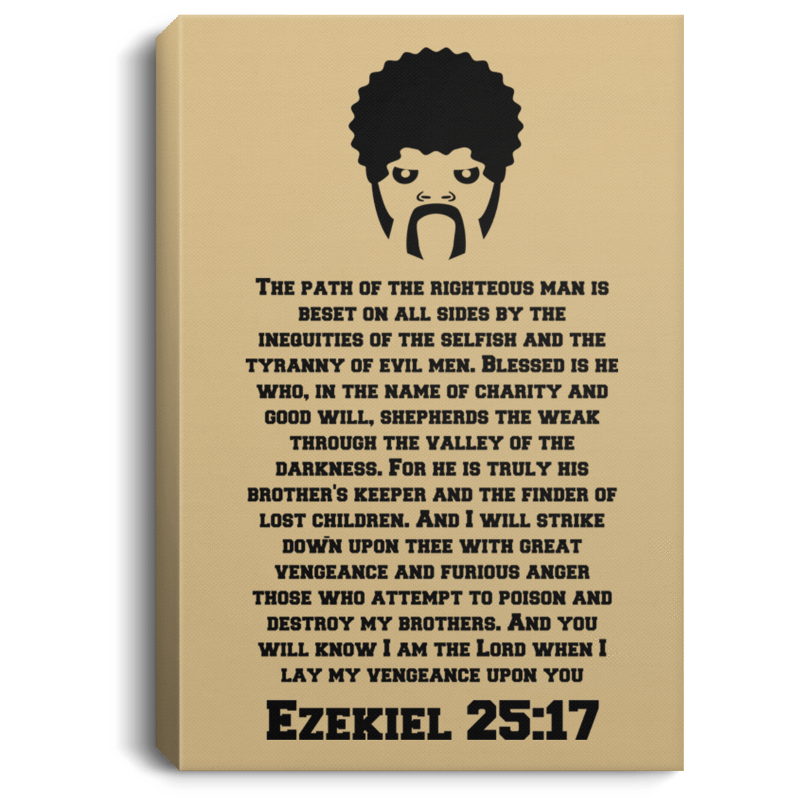 Housewares Tan / 8" x 12" Ezekiel Premium Portrait Canvas