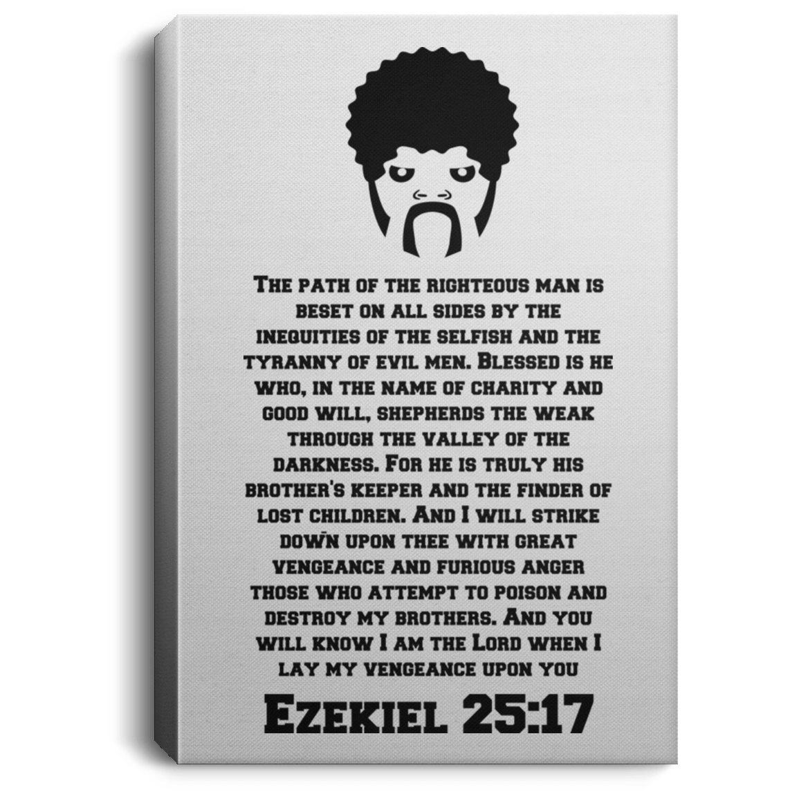 Housewares White / 8" x 12" Ezekiel Premium Portrait Canvas