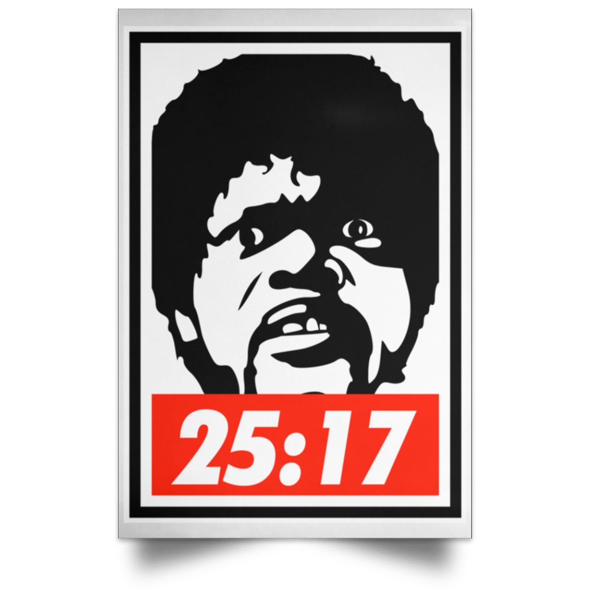 Housewares White / 12" x 18" Ezekiel rules Portrait Poster