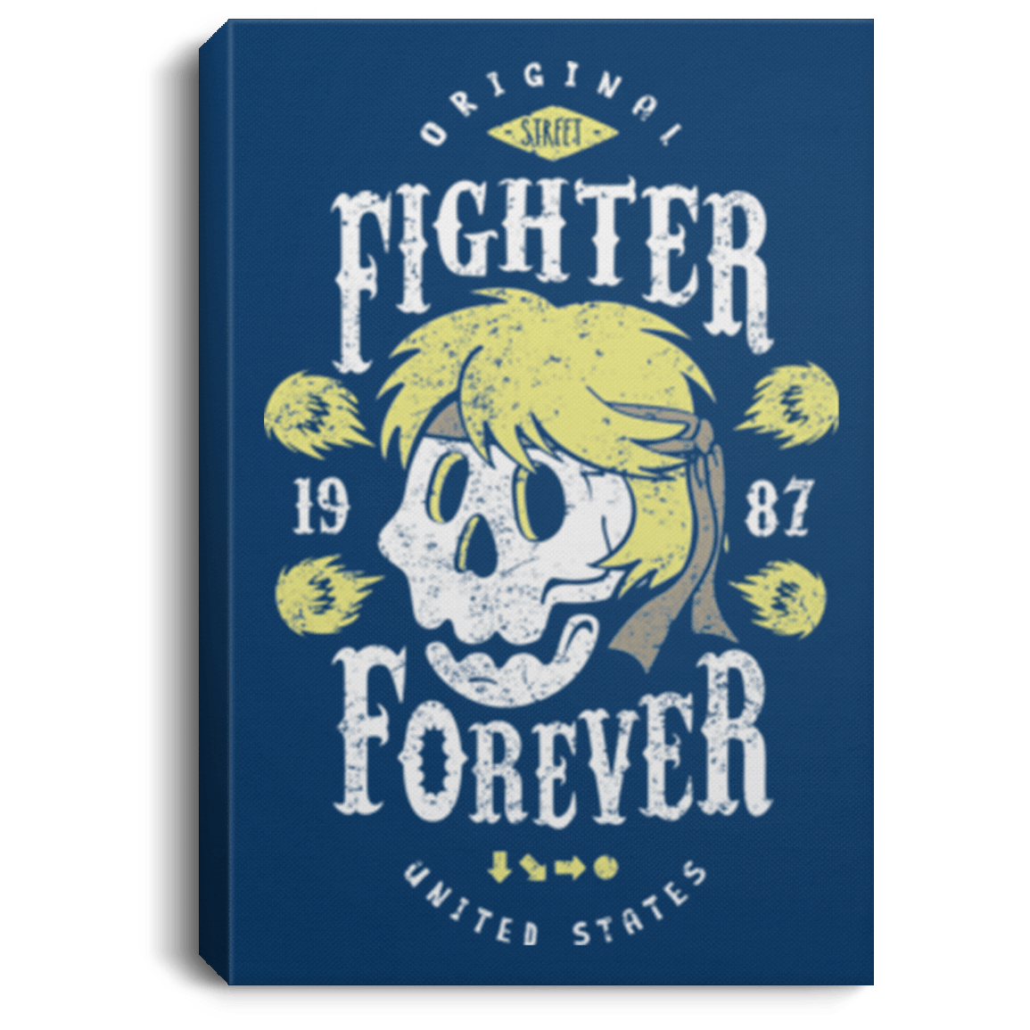 Housewares Royal / 8" x 12" Fighter Forever Ken Premium Portrait Canvas