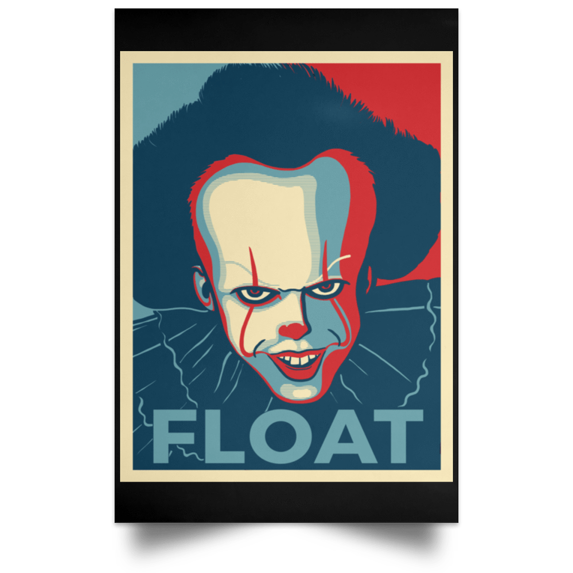 Housewares Black / 12" x 18" FLOAT Portrait Poster