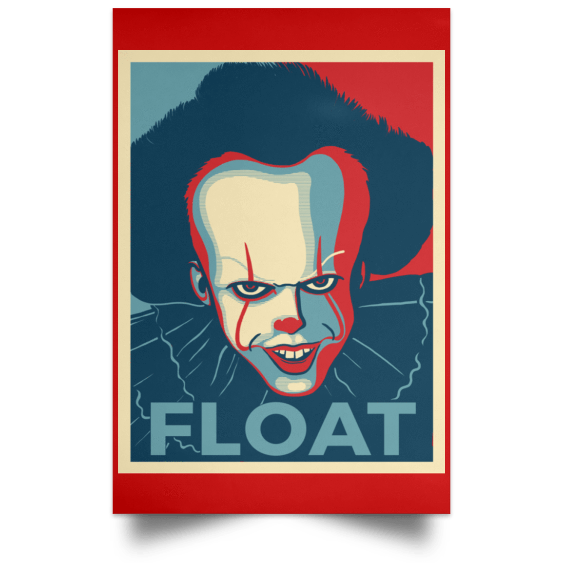 Housewares Red / 12" x 18" FLOAT Portrait Poster