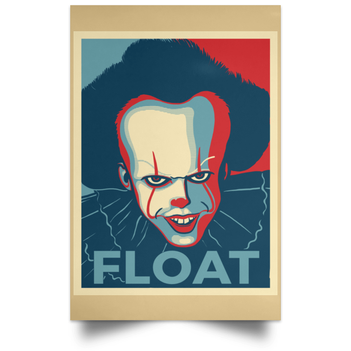 Housewares Tan / 12" x 18" FLOAT Portrait Poster