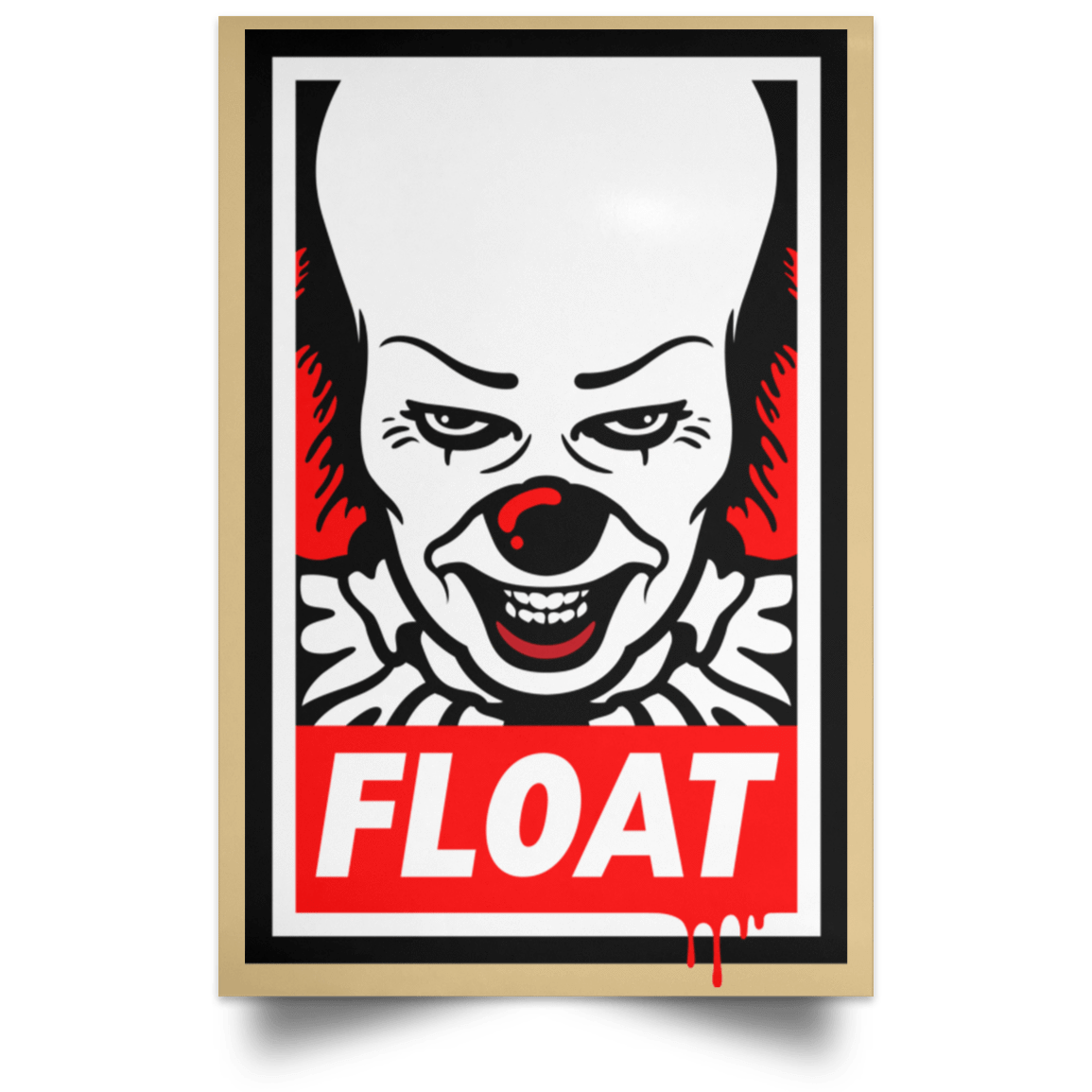 Housewares Tan / 12" x 18" Float Portrait Poster