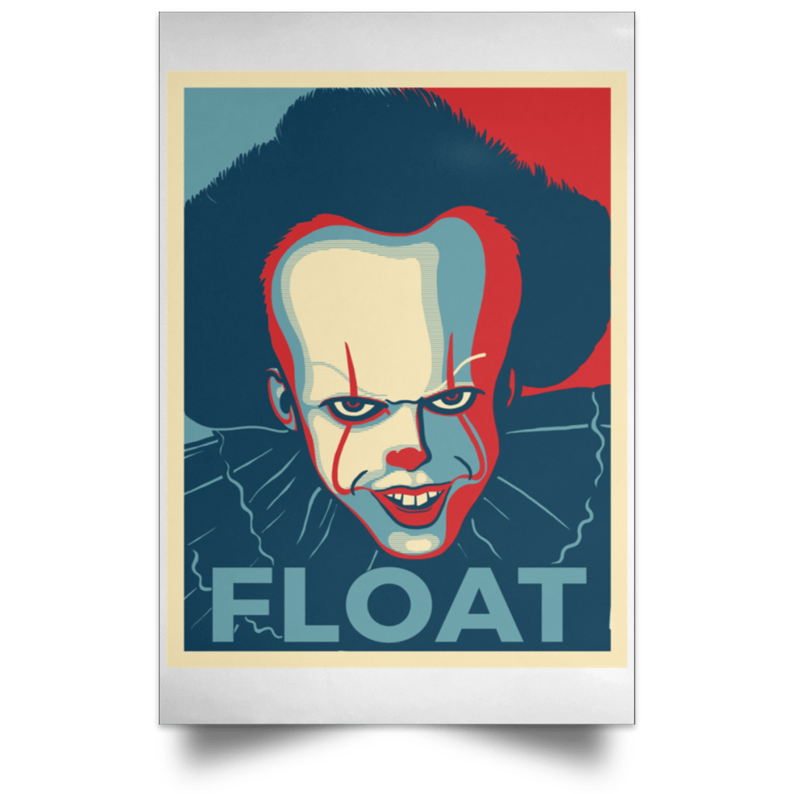 Housewares White / 12" x 18" FLOAT Portrait Poster