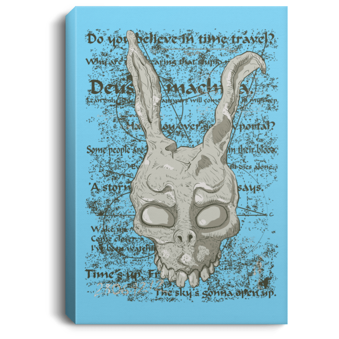 Housewares Columbia Blue / 8" x 12" Frank's Legacy Premium Portrait Canvas